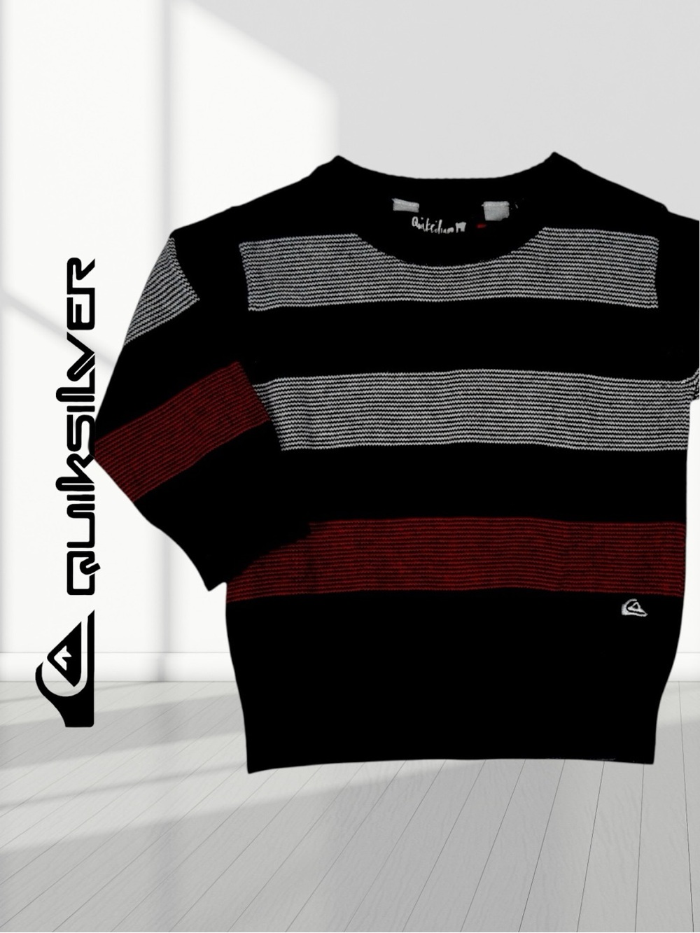 -Boy Quiksilver knit pullover